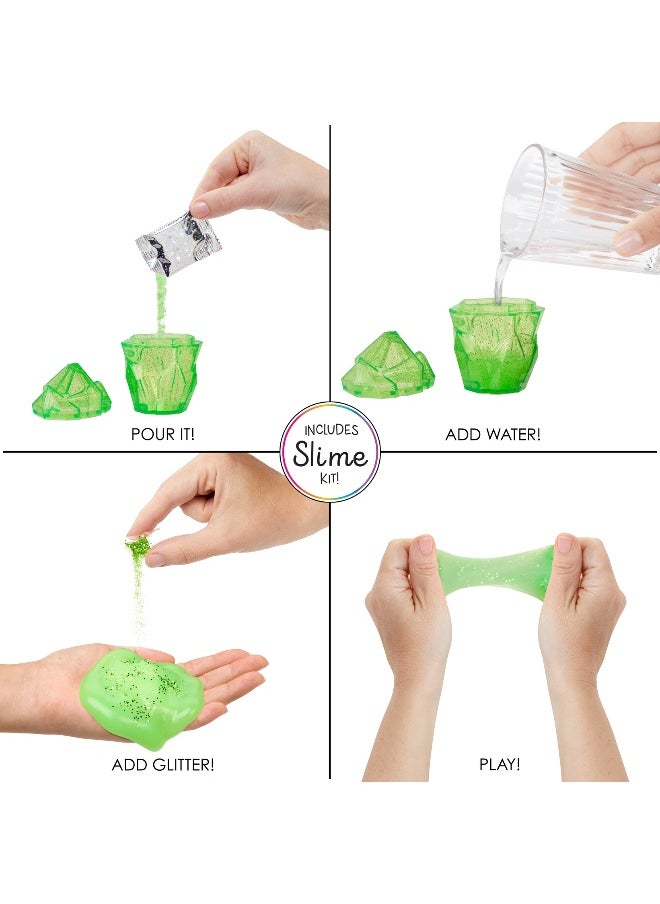 Rainbow High Jade Hunter Slime Kit & Pet Fashion Doll (28 cm)