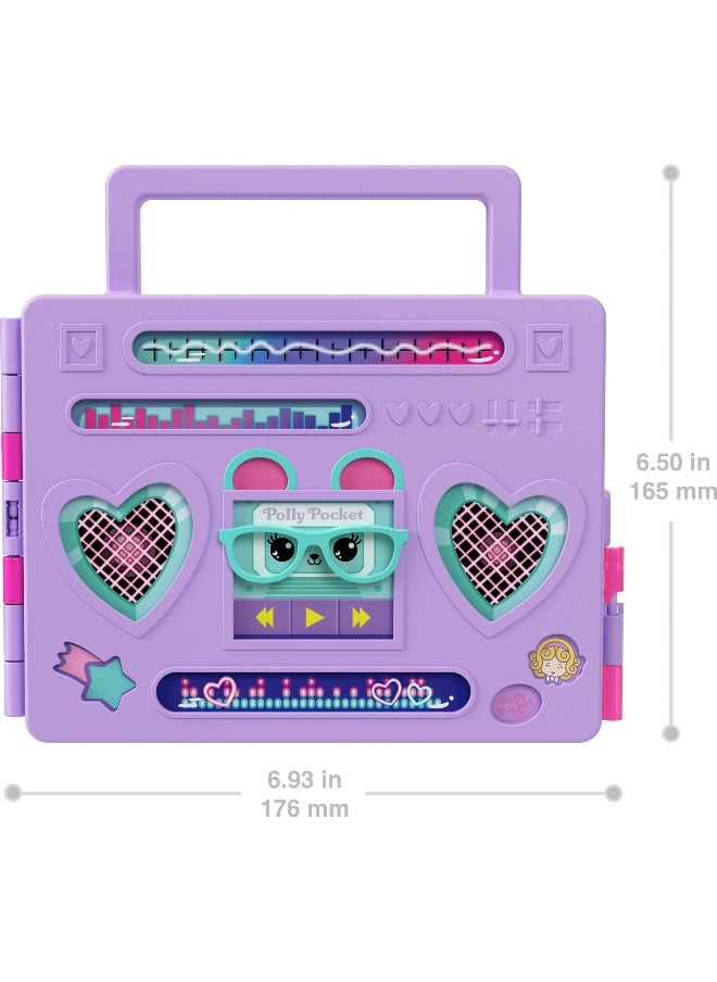 Polly Pocket Disco Dance Fashion Reveal Doll (17.6 cm)