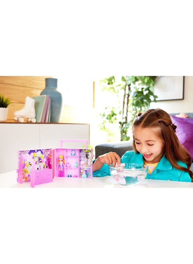 Polly Pocket Disco Dance Fashion Reveal Doll (17.6 cm)