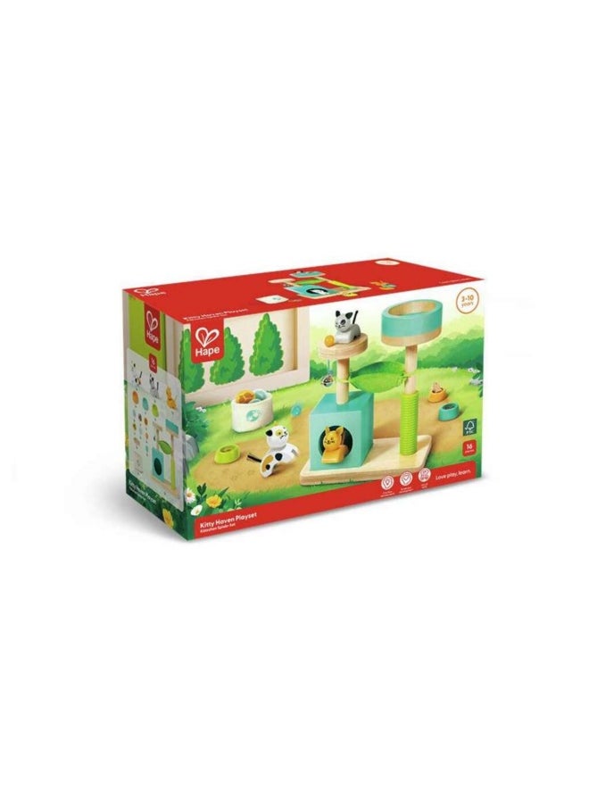 Hape KittyHavenPlayset Toy Set (14.0 cm)