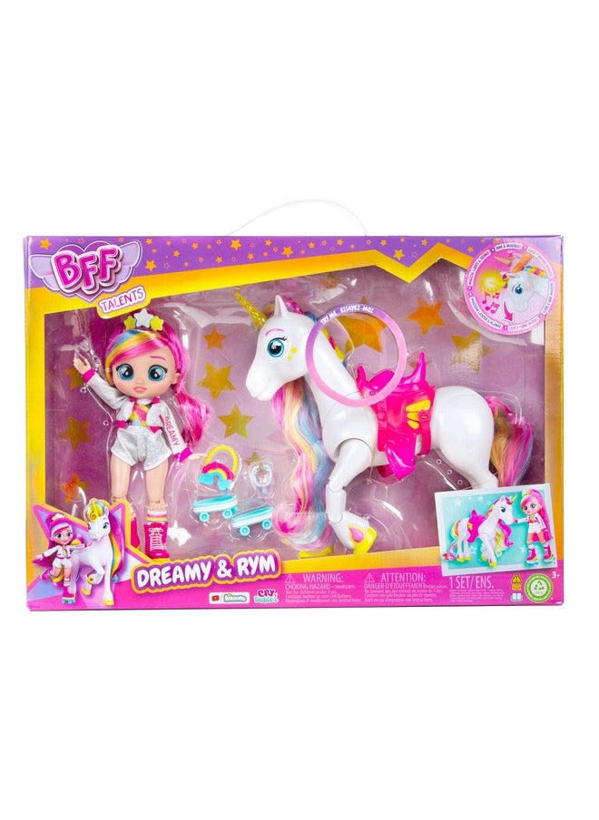 Bff Dreamy & Rym - Fashion Doll With 9+ Surprises Including Outfit And Accessories For Fashion Toy, Girls And Boys Ages 5 And Up, 7.8 Inch Doll, Multicolor