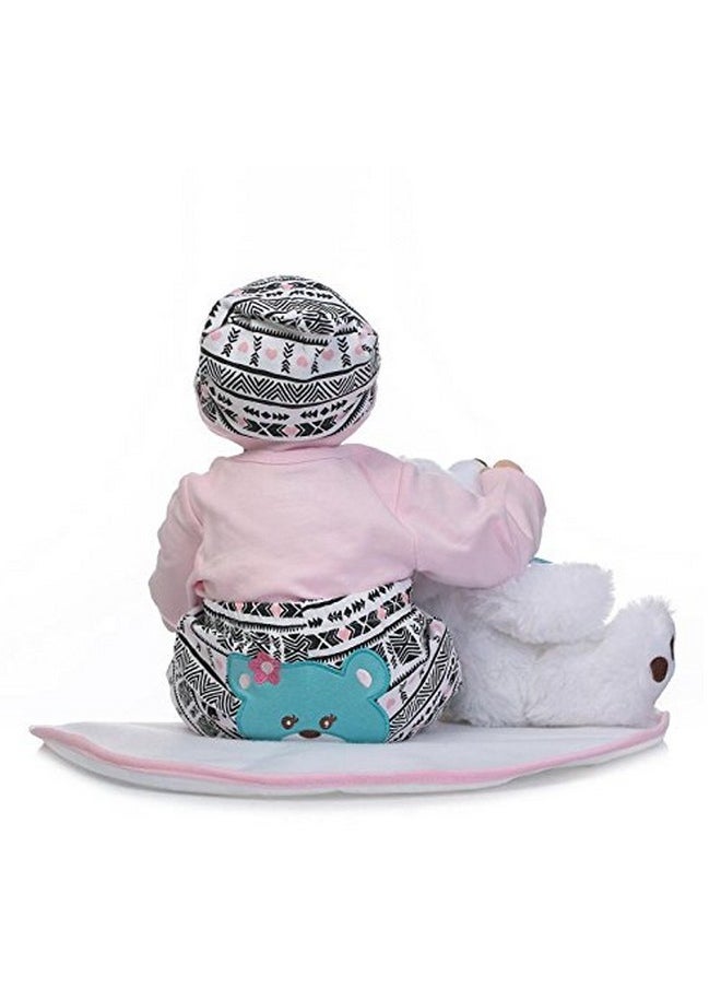 Reborn Dolls Baby Clothes Pink Outfits For 20