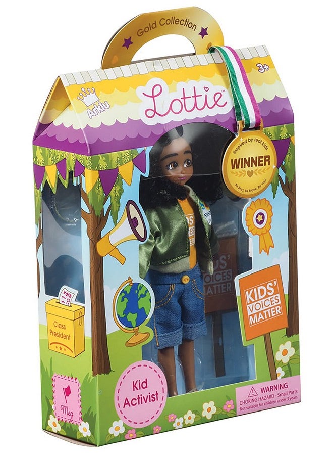 Kid Activist Doll | Cute Black Dolls For Girls & Boys Outfit | Doll On A Mission! | For 6 Year Old And Up! Cute Black Doll Inspired By Real-Life Kid Activist, Mari Copeny. Wears