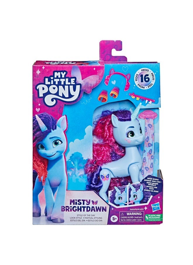 Toys Misty Brightdawn Style Of The Day, 5-Inch Hair Styling Dolls, Toys For 5 Year Old Girls And Boys