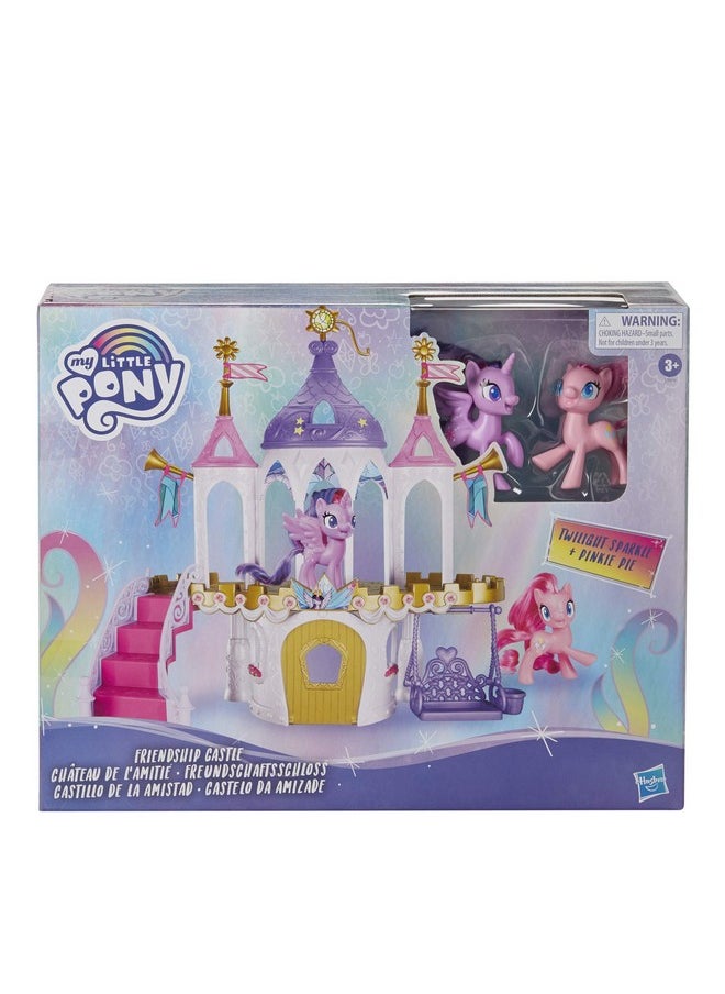Friendship Castle Playset Including Twilight Sparkle And Pinkie Pie Figures (Amazon Exclusive)