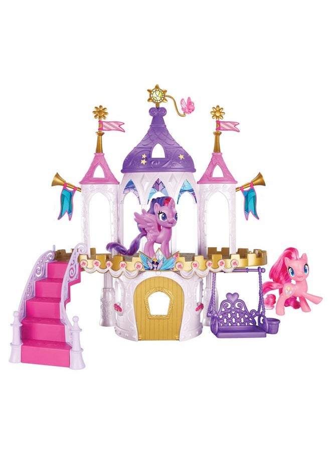 Friendship Castle Playset Including Twilight Sparkle And Pinkie Pie Figures (Amazon Exclusive)
