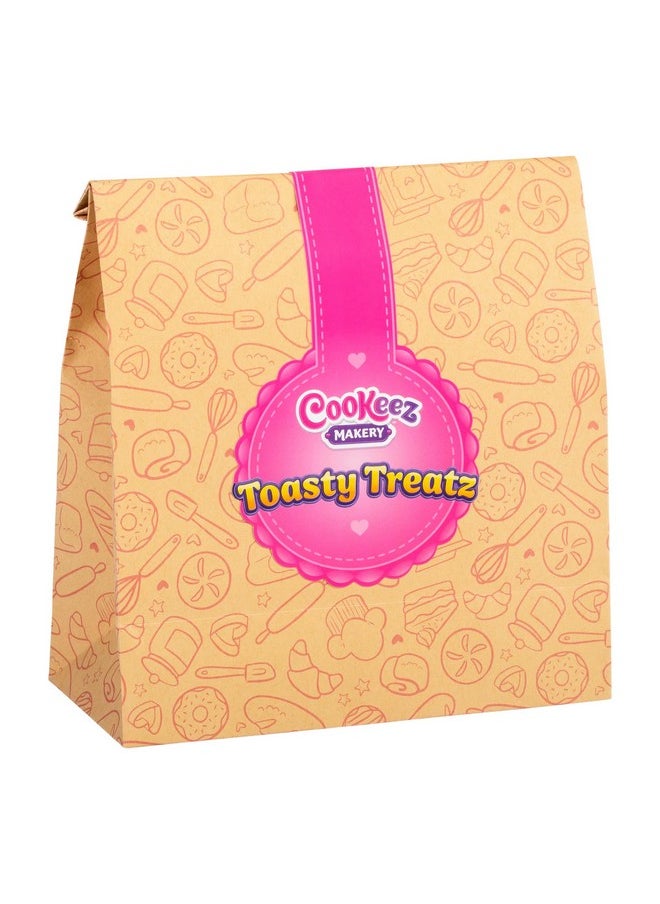 Toasty Treatz Toaster With Scented Plush - 2 Pack; Make A Soft And Squishy Surprise Plush Friend. Pop-In-Bread And See A Surprise Plush Pop Up!