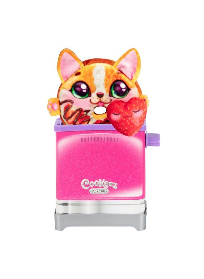 Toasty Treatz Toaster With Scented Plush - 2 Pack; Make A Soft And Squishy Surprise Plush Friend. Pop-In-Bread And See A Surprise Plush Pop Up!