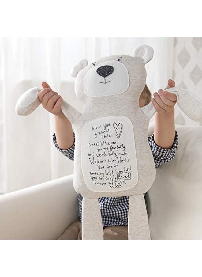 Plush Bless You Precious Child Poetic Threads Bear Children'S Stuffed Animal Toy For Boys & Girls