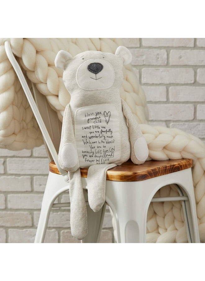 Plush Bless You Precious Child Poetic Threads Bear Children'S Stuffed Animal Toy For Boys & Girls