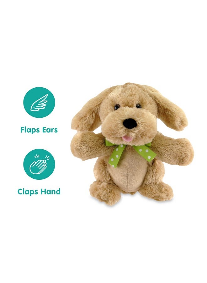 - My Little Puppy - Animated Singing Puppy Dog Stuffed Animal Plush Toy Claps And Flaps Ears, 12 Inches