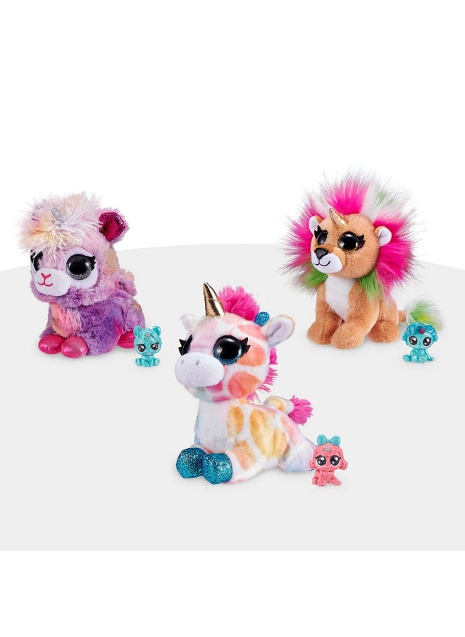 Coco Surprise Fantasy (3 Pack) By Zuru Plush Toys With Baby Collectible Surprise In Cone, Plush For Girls And Kids (Style May Vary)