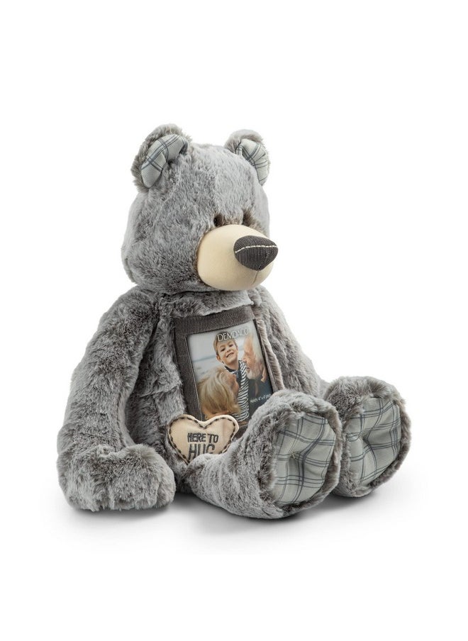 Here To Hug 12 Inch Grey And Brown Polyester Remembrance Plush Stuffed Animal