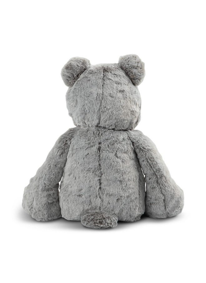 Here To Hug 12 Inch Grey And Brown Polyester Remembrance Plush Stuffed Animal