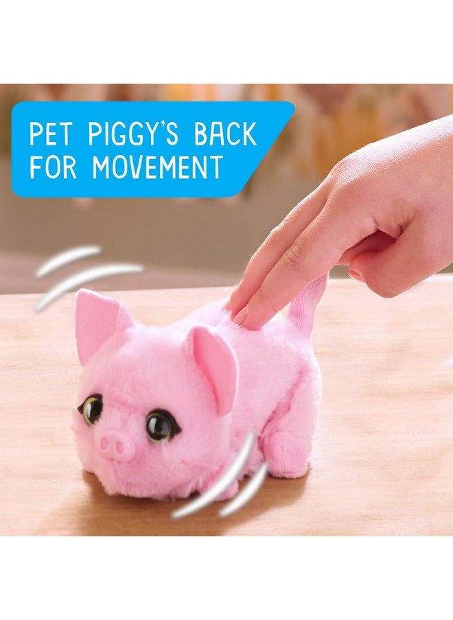 Furreal My Minis Piglet Interactive Toy, Small Plush Piglet With Motion, Pink, Soft Plushie, Kids Toys For Ages 4 Up