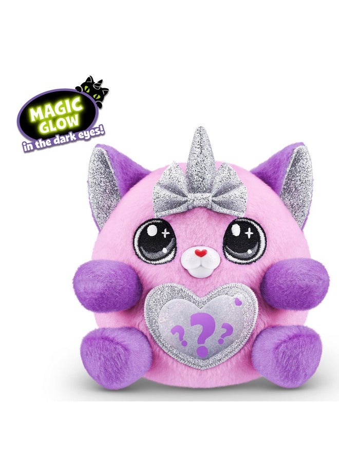 Kittycorn Surprise Series 2 (Bengal Cat) By Zuru, Collectible Plush Stuffed Animal, Surprise Egg, Sticker Pack, Slime, Ages 3+ For Girls, Children