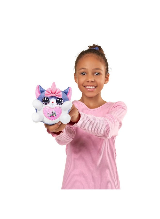 Kittycorn Surprise Series 2 (Bengal Cat) By Zuru, Collectible Plush Stuffed Animal, Surprise Egg, Sticker Pack, Slime, Ages 3+ For Girls, Children