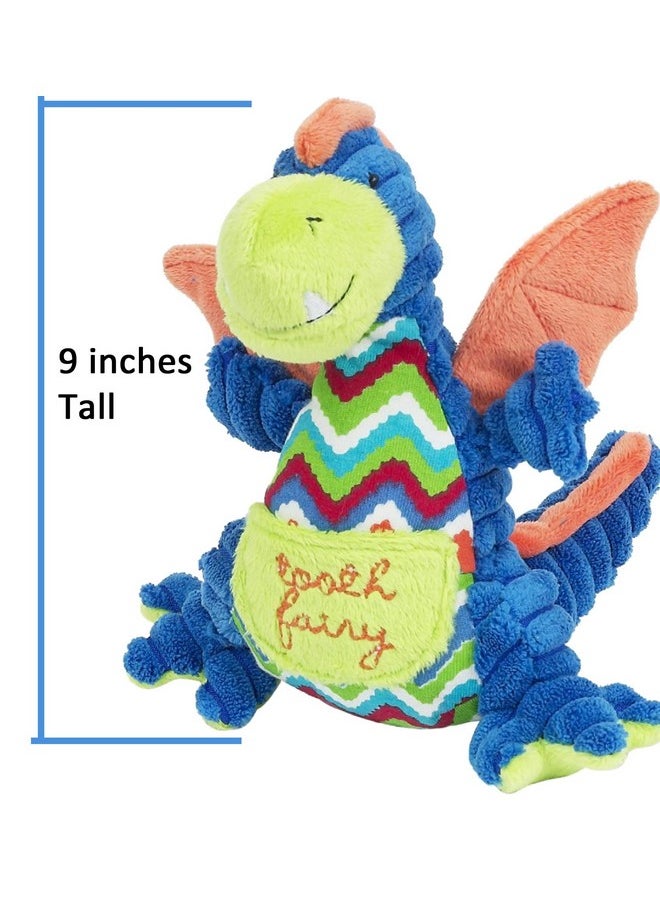 Tooth Fairy Plush Pillow W/Tooth Fairy Book Set (Drake Dragon Tf/Loose Tooth)
