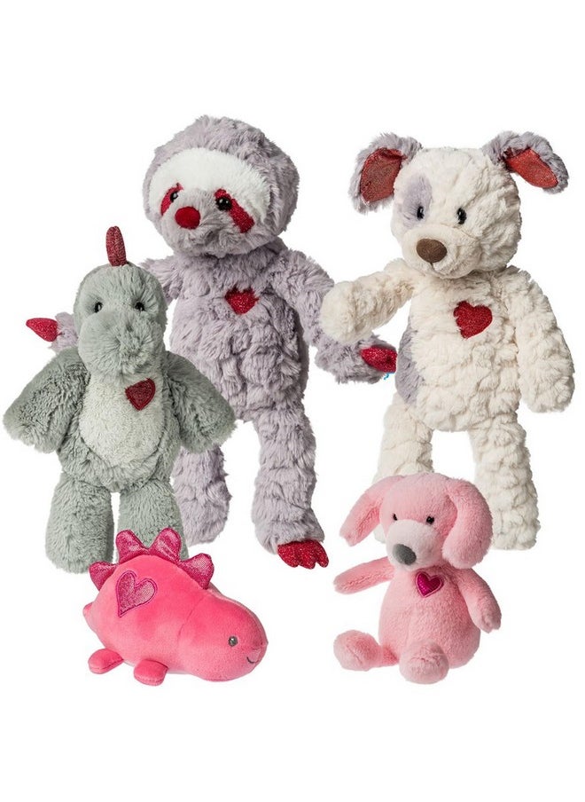 Stuffed Animal Marshmallow Zoo Soft Toy, 9-Inches, Junior Sweetie-Saurus