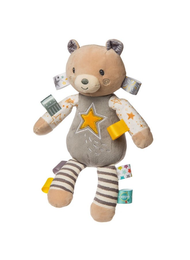 Taggies Stuffed Animal Soft Toy, 12-Inches, Be A Star Bear