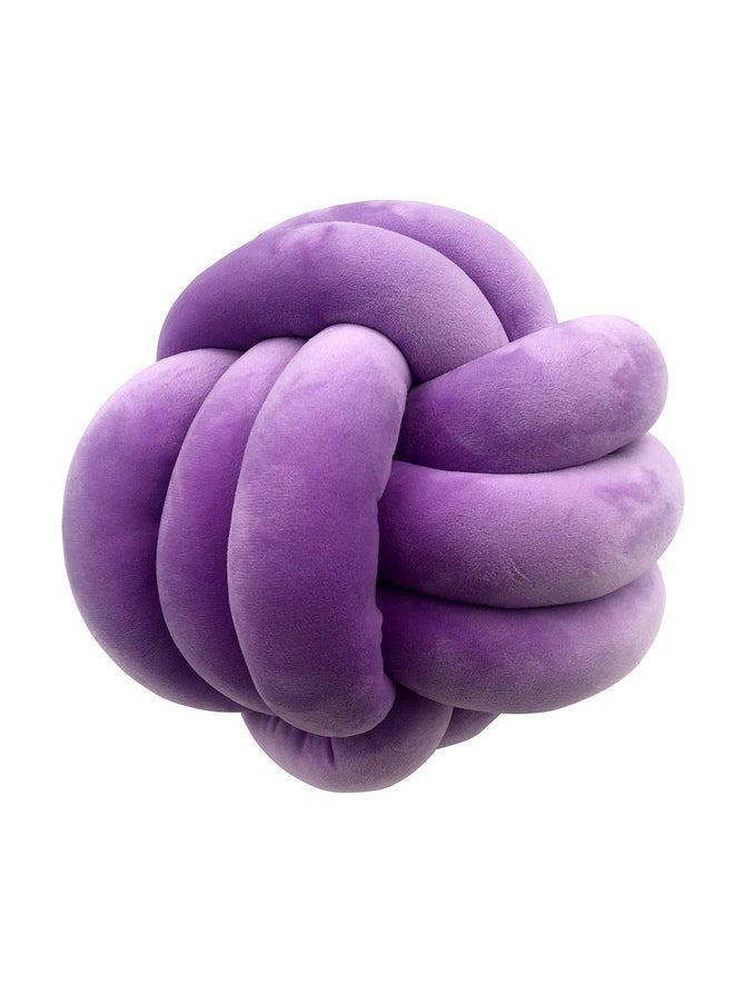 Playlearn 10” Lilac Cuddle Ball Sensory Pillow - Plush Toy Hugging Pillow - Calming Stress Relief Toy For Kids