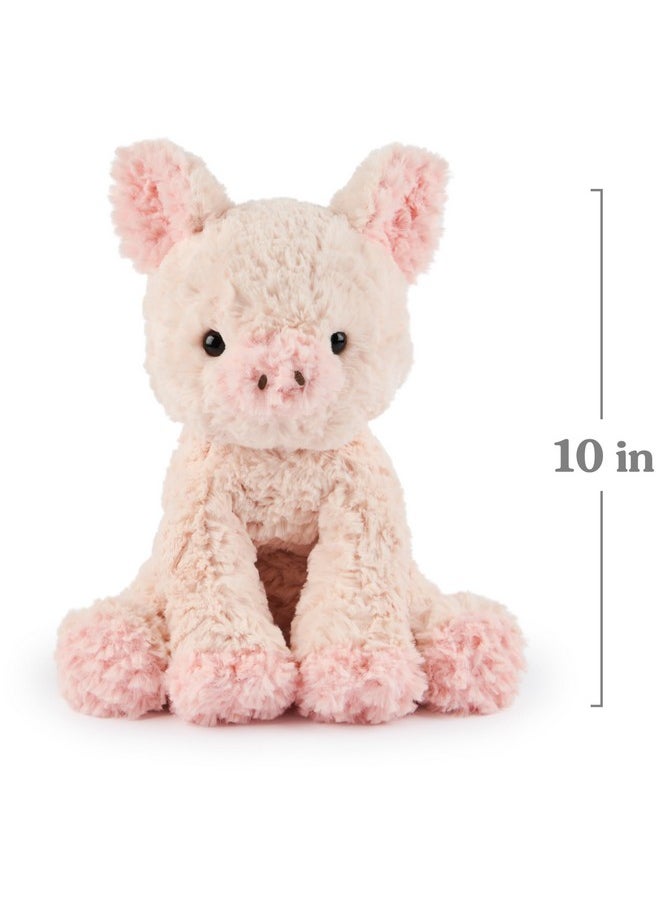 Cozys Collection Pig Plush, Pig Stuffed Animal For Ages 1 And Up, Pink, 10”