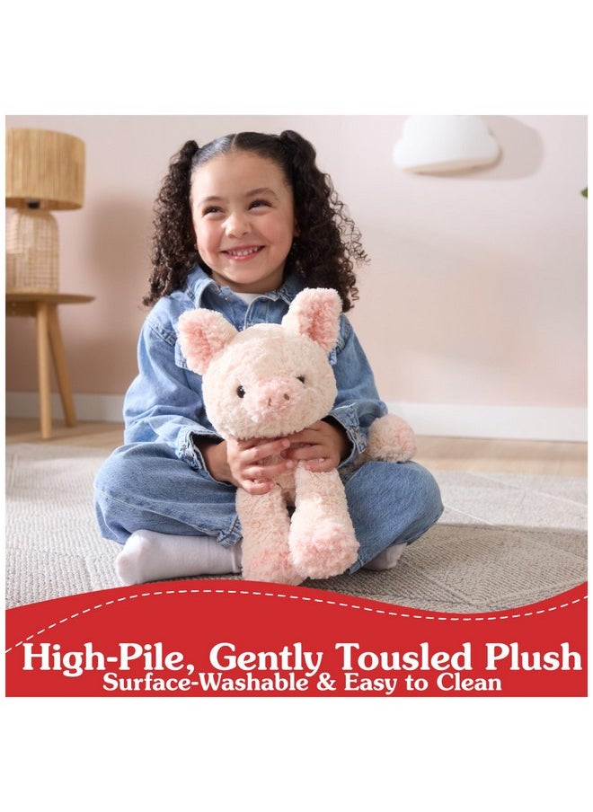 Cozys Collection Pig Plush, Pig Stuffed Animal For Ages 1 And Up, Pink, 10”