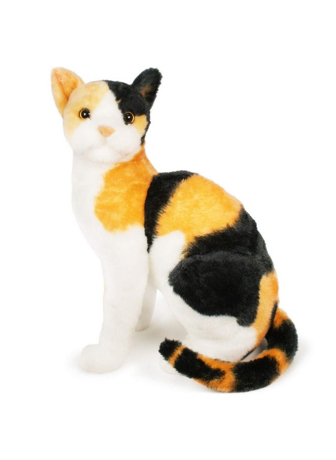 Catalina The Calico Cat - 13 Inch Stuffed Animal Plush - By Tigerhart Toys