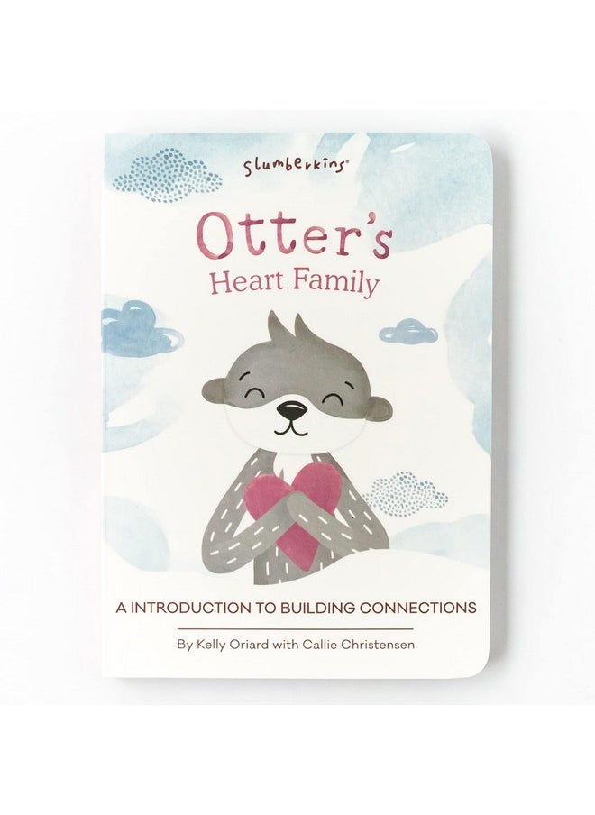 Connected Heart To Heart Plush & Board Book Set - Supports Family Bonding Therapy - Social Emotional Learning Gifts For Babies & Toddlers, Ages 0+