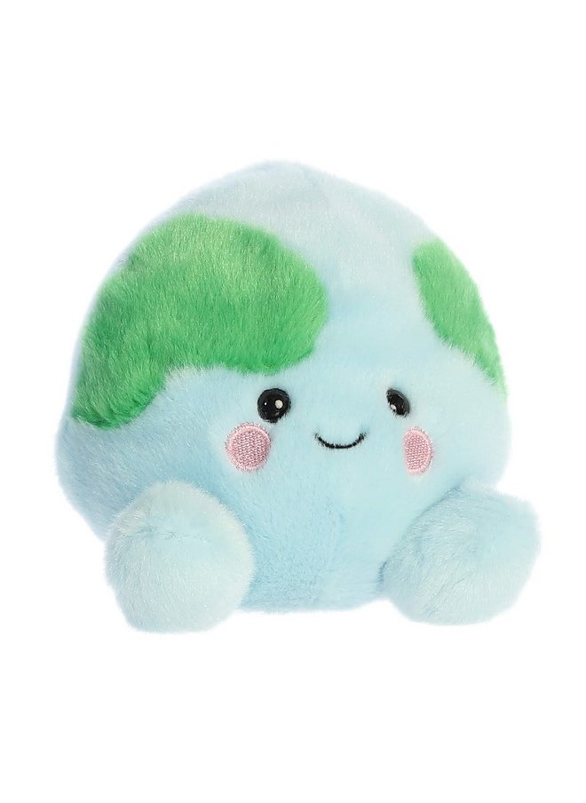 ® Adorable Palm Pals™ Eve Earth™ Stuffed Animal - Pocket-Sized Play - Collectable Fun - Blue 5 Inches