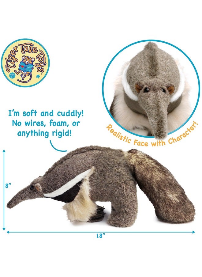 Arsenio The Anteater | 18 Inch Stuffed Animal Plush | By Tigerhart Toys