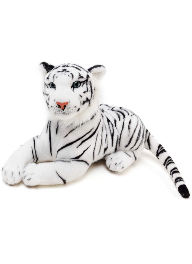 Saphed The White Tiger - 17 Inch Stuffed Animal Plush - By Tigerhart Toys