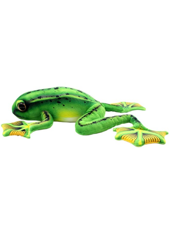 Lifelike Stuffed Animals Green Frogs Soft Plush Toys Home Decrorations 18 Inch
