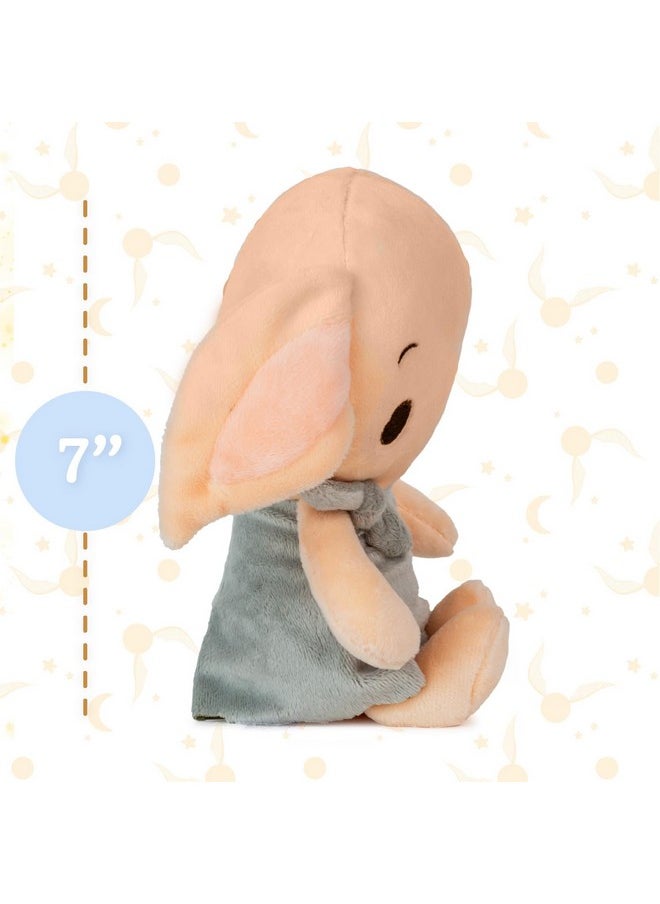 Harry Potter Dobby 7 Inch Plush House Elf Stuffed Animal For Babies, Toddlers, And Kids