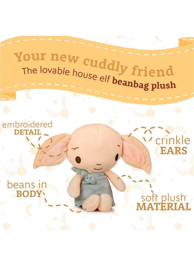 Harry Potter Dobby 7 Inch Plush House Elf Stuffed Animal For Babies, Toddlers, And Kids