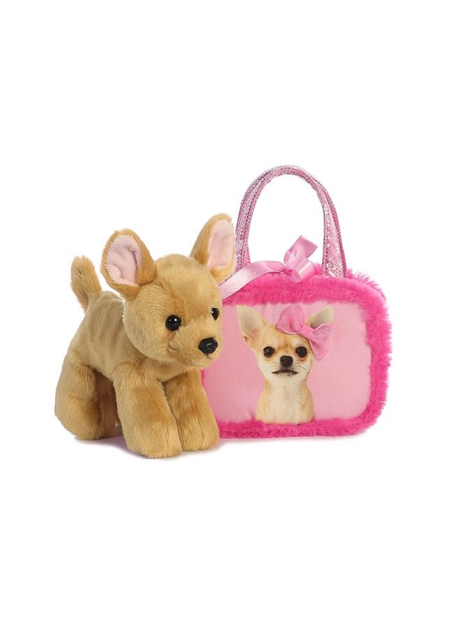 ® Fashionable Fancy Pals™ Pretty In Pink Stuffed Animal - On-The-Go Companions - Stylish Accessories - Multicolor 7 Inches