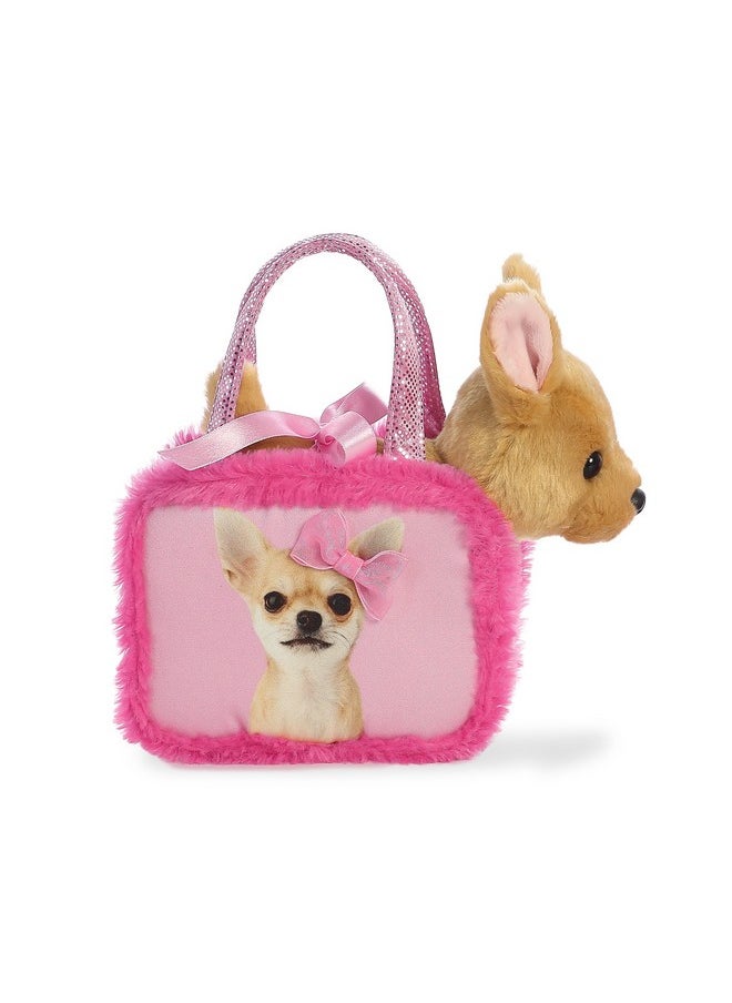 ® Fashionable Fancy Pals™ Pretty In Pink Stuffed Animal - On-The-Go Companions - Stylish Accessories - Multicolor 7 Inches