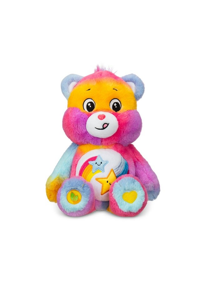 Medium Plush Dare To Tie Dye Plushie For Ages 4+ - Stuffed Animal, Super Soft And Cuddly - Good For Girls And Boys, Employees, Collectors, Great Valentines Day Gift For Kids