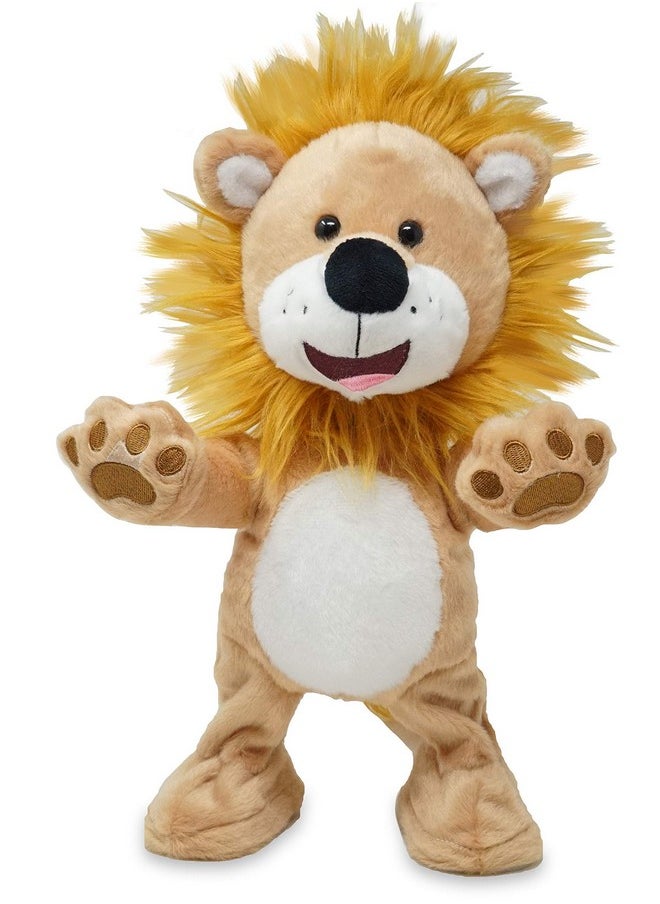 Let Loose Lenny - Animated Musical Groovy Lion Stuffed Animal Plush Toy Dances To Lively Song Shout, 14 Inches