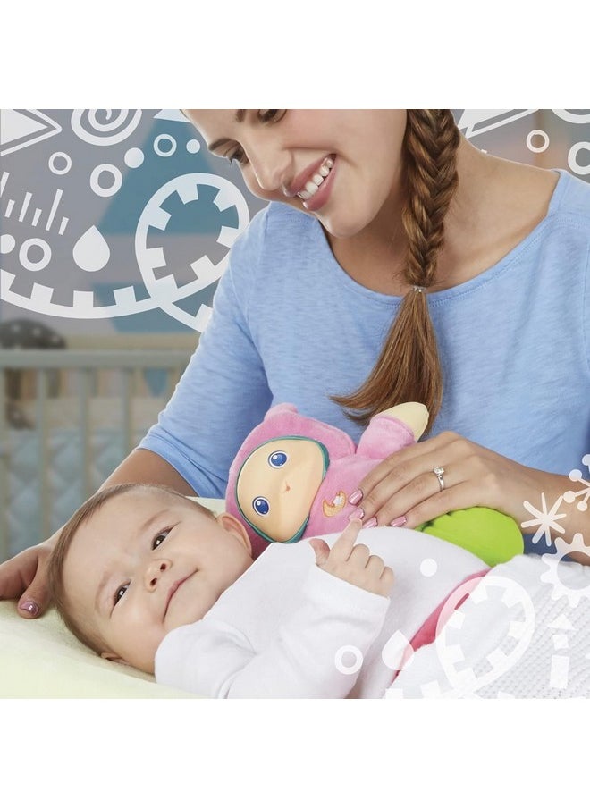Lullaby Gloworm - Baby And Infant Toys 0-6 Months Soft Cuddly Stuffed Toy Plays Soothing Calming Lullabies For Sleep With Gentle Glow In Purple