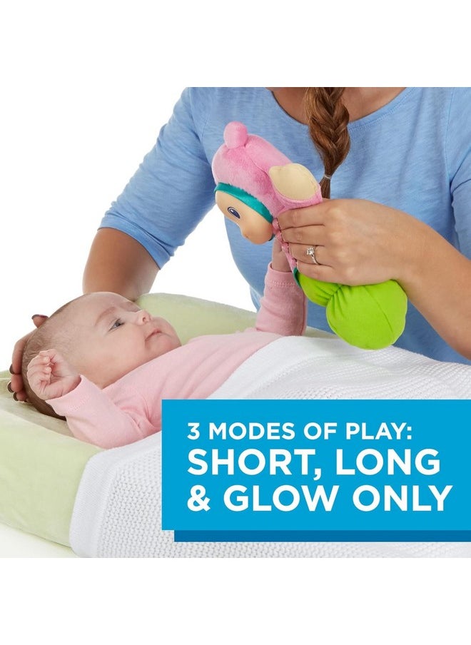 Lullaby Gloworm - Baby And Infant Toys 0-6 Months Soft Cuddly Stuffed Toy Plays Soothing Calming Lullabies For Sleep With Gentle Glow In Purple