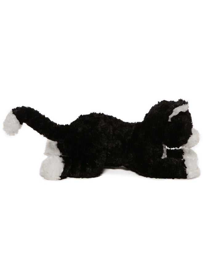 Sebastian Tuxedo Kitten Plush Toy, Premium Cat Stuffed Animal For Ages 1 And Up, Black/White, 14”