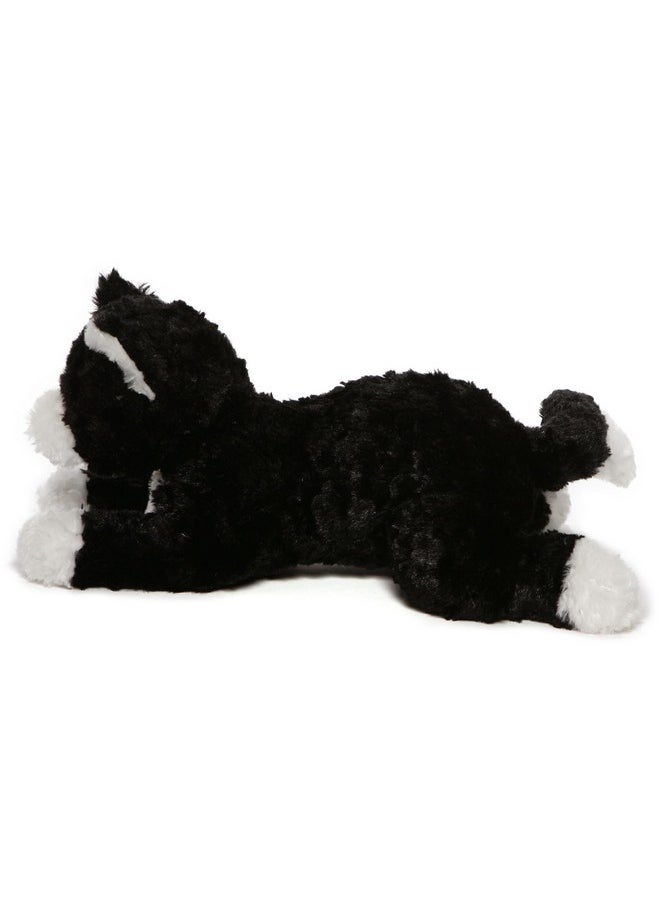 Sebastian Tuxedo Kitten Plush Toy, Premium Cat Stuffed Animal For Ages 1 And Up, Black/White, 14”