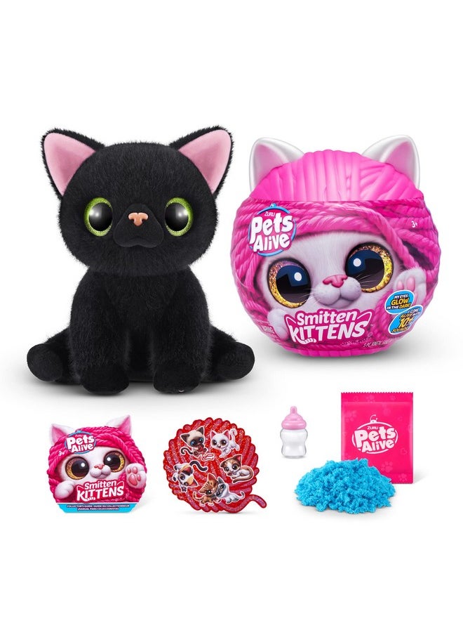 Smitten Kittens Surprise (Bombay Cat Lucky) By Zuru Nurture Play Soft Toy Unboxing Adopt Interactive 10 Sounds