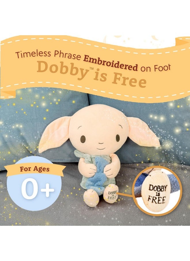 Harry Potter Dobby Plush Weighted Stuffed Animal The Lovable House Elf Holding His Iconic Sock For Babies, Toddlers, And Kids 15 Inches