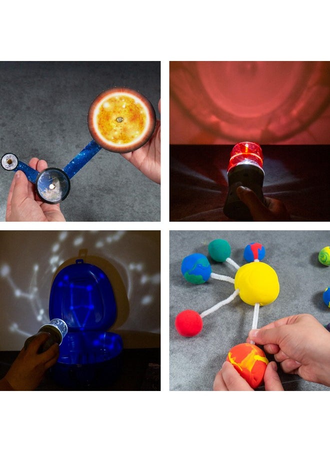 Space Adventures Pack, Stem Kit, 13 Educational Activities, Includes Reusable Backpack, Space Navigator, Diy Constellations, Space Card Game & More, Multi (204755)
