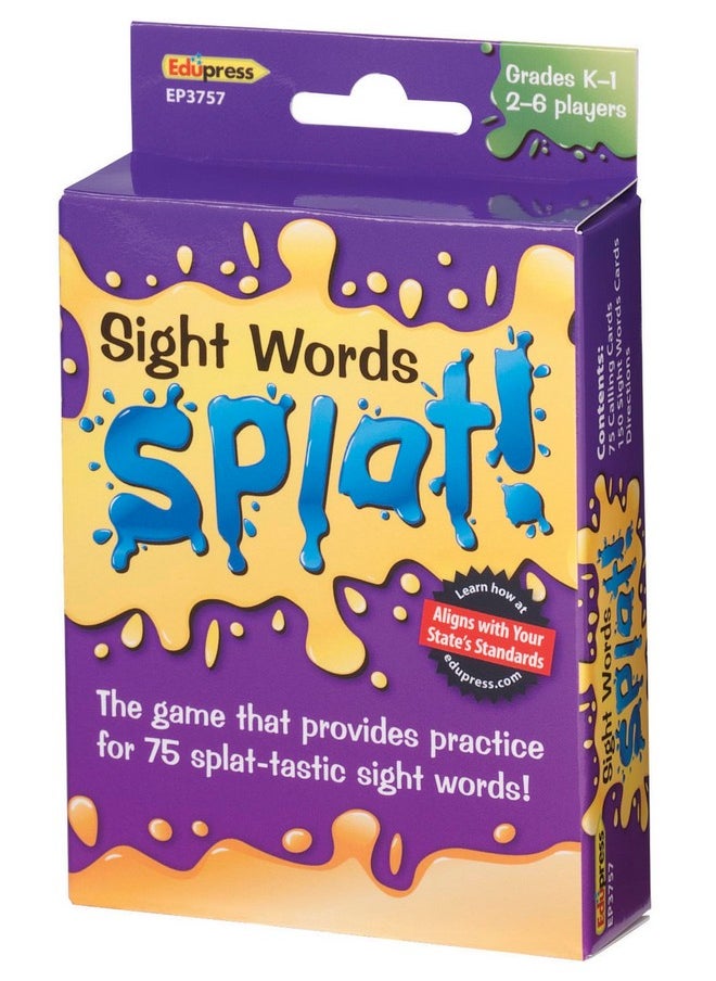 Sight Words Splat Game Grades K-1 (Ep63757)
