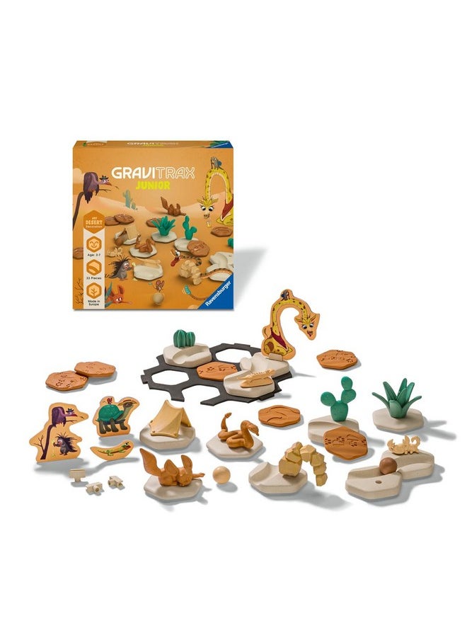 Gravitrax Junior Extension Desert - Marble Run, Stem And Construction Toys For Kids Age 3 Years Up - Kids Gifts