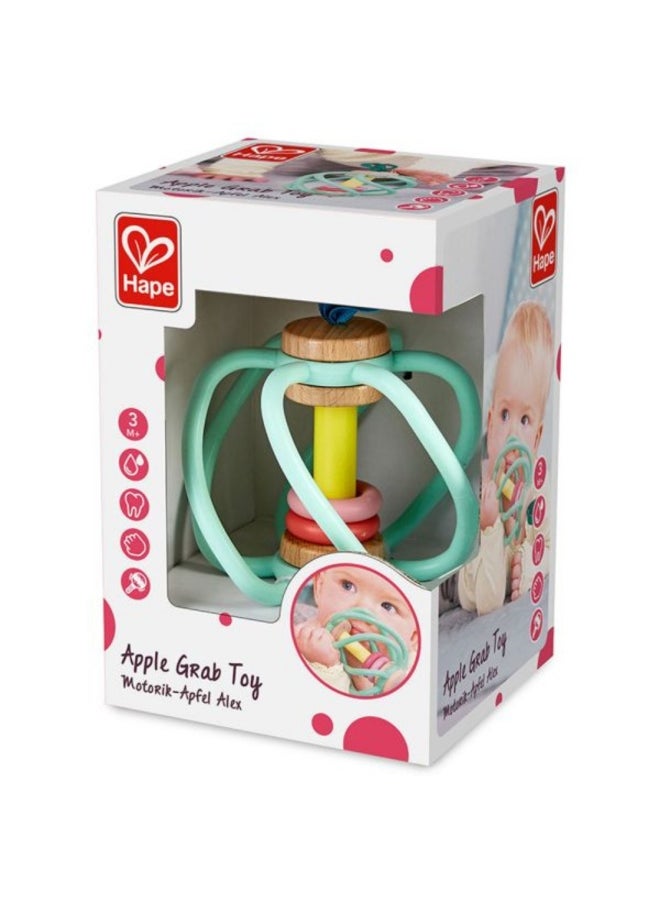 Hape Apple Grab Teether Baby Toy