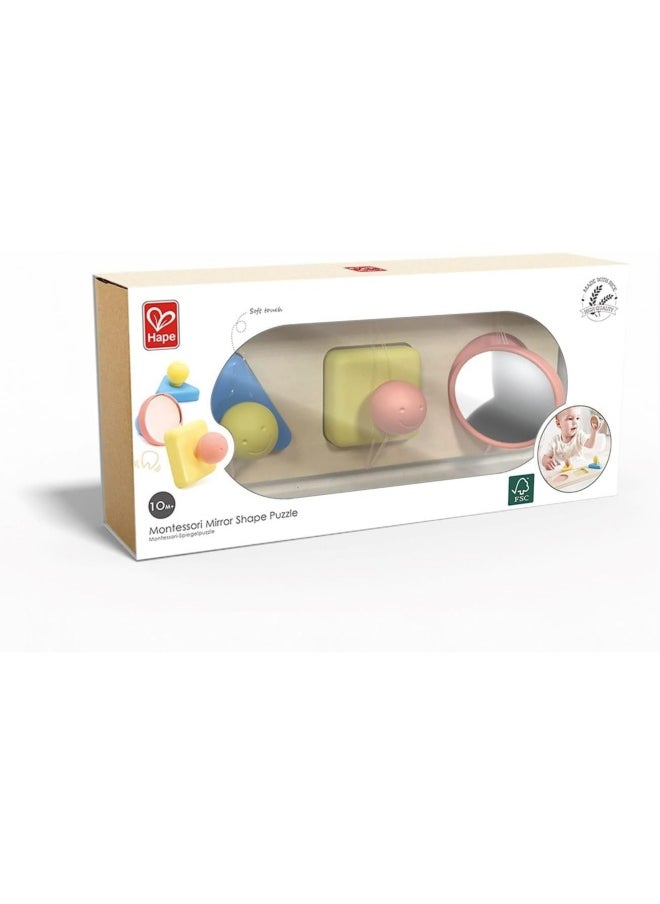 Hape Montessori Mirror Shape Puzzle Educational Sensory Toy